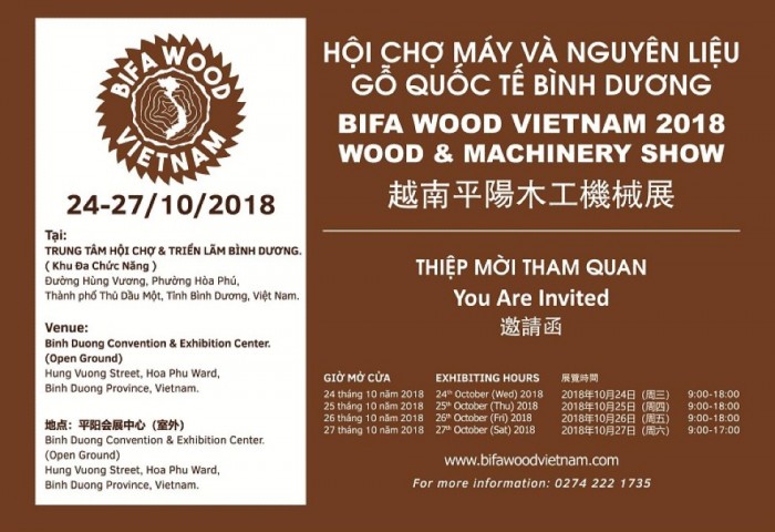 BIFA WOOD 2018 - Vietnam