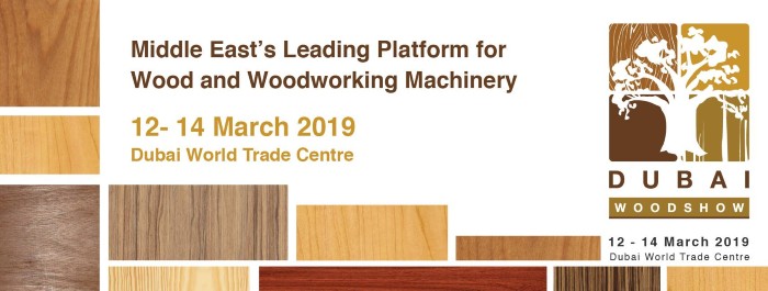 Joins us at the Dubaï WoodShow