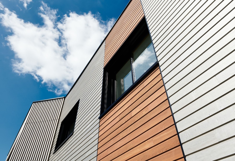 A successful wood cladding project