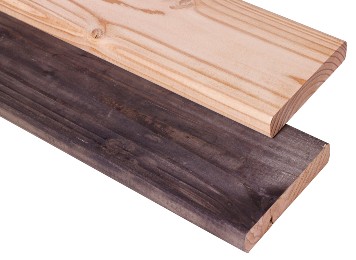 Softwood decking COTEPARC