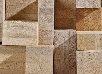 Wood Industrial components for joinery