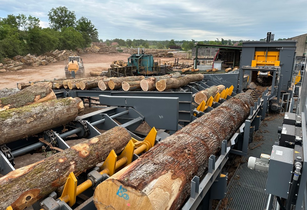A New Automated Debarking Line to Accelerate the Modernization of Ducerf Sawmill — A New Milestone!