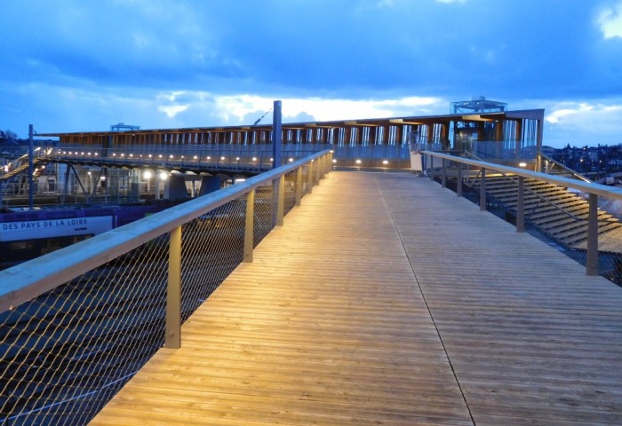 Footbridge in Laval's train station: Ducerf’s oak chosen for an “exceptional” project!
