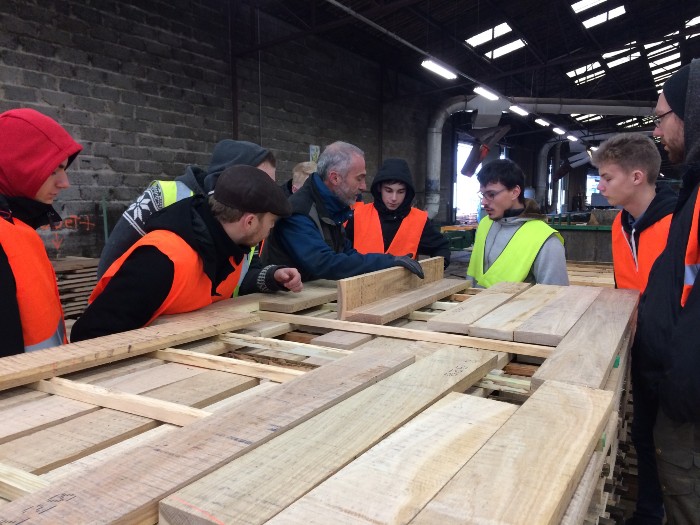 The Compagnons du Devoir choose Ducerf to discover the world of the sawmill