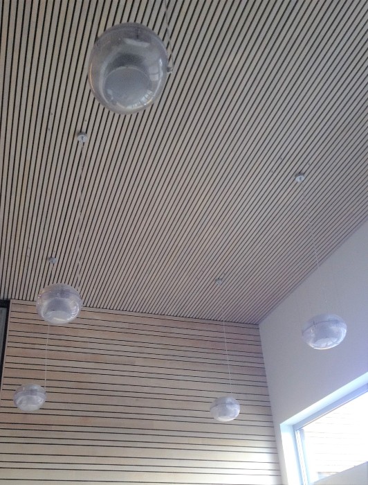 Ducerf wood cladding ceiling