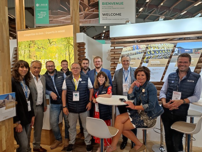 Ducerf Groupe at the timbershow 2024 in France