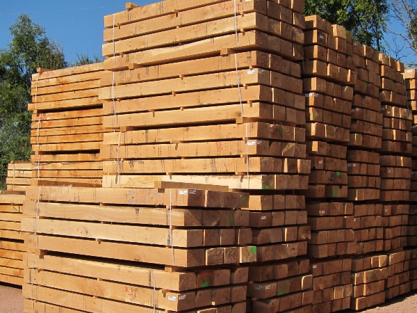 Oak sleepers and chassis - Industrial quality