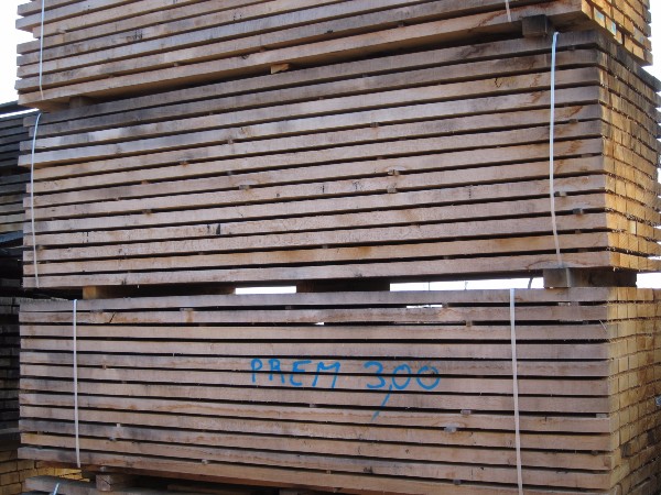 Oak decking