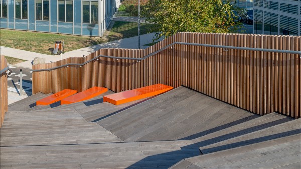 Stair-Terrace at the ICADE Complex