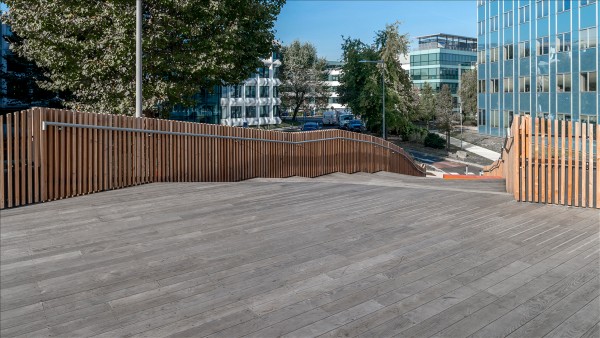 Stair-Terrace at the ICADE Complex