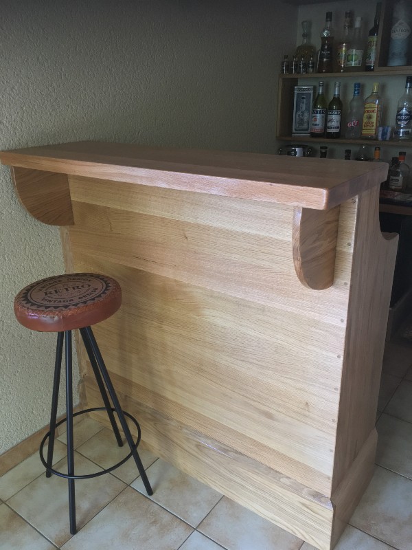 Bar in Panoplot oak